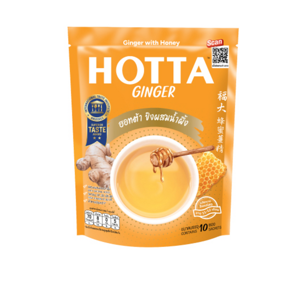 Hotta生姜蜂蜜茶：ジンジャーハニーティ