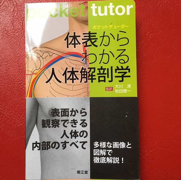 ポケットチューター 体表からわかる人体解剖学
